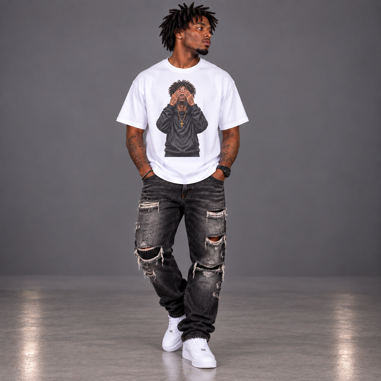 For We Walk By Faith & Not By Sight Boxy T-shirt